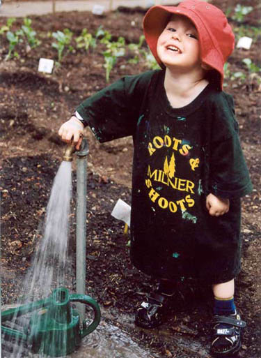 Milner Gardens - Watering