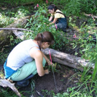 From left to right: Charlène Heiniger and Nathalie Laplante