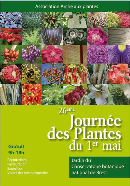 affiche foire aux plantes Brest