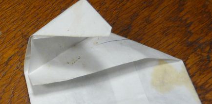 pliage des sachets de graines