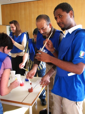 Students on the 2006 course