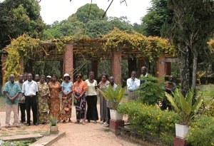 The inauguration of the Kisantu Botanic Garden