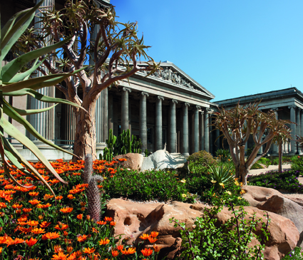 south african landscape at the british museum