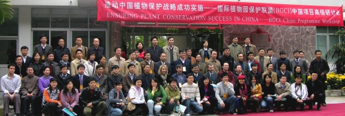 Plant experts meet in China to begin implementing the conservation strategy Plant experts meet in China to begin implementing the conservation strategy