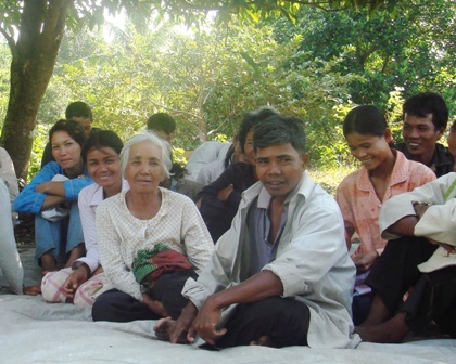 villagers in cambodia