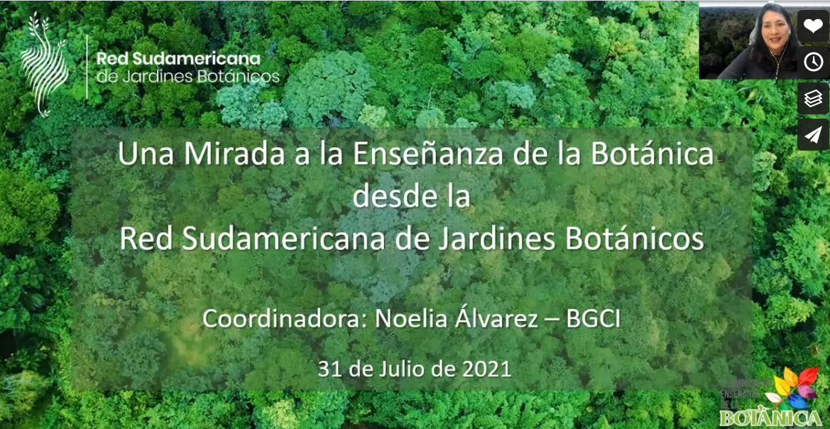 Red sudamericana de jardines botanicos